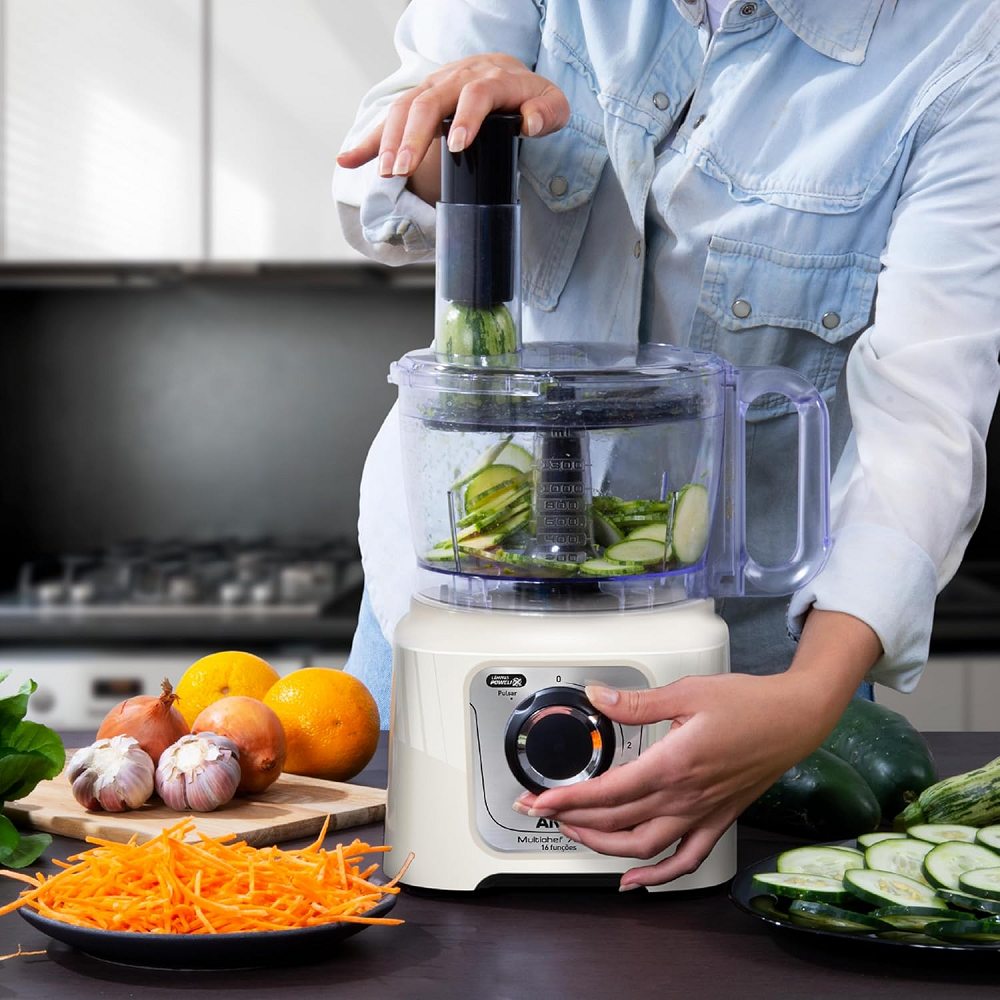 Multiprocessador de Alimentos Arno MP62 16 em 1 700W Marfim, , large image number 6